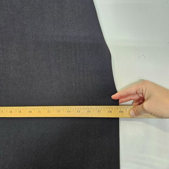 Studio B Bobeau Black Linen Side Slit Dress Midi Sleeveless Linen Blend Staple L - Picture 11 of 13